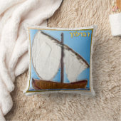 ジュダカゼブルン12部族のイスラエル芸術枕 クッション (ブランケット)