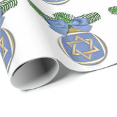 ジュダカハヌッカスターオブデイヴィッドオーナメントプリント ラッピングペーパー (ロールコーナー)