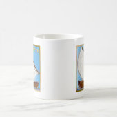 ジュダカ12イスラエル・ゼブルン・アートの部族 コーヒーマグカップ (中央)