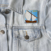 ジュダカ12イスラエル・ゼブルン・アートの部族 缶バッジ (インサイチュ)