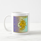 ジュダカ12部族イスラエルイスサチャールアート コーヒーマグカップ (左)