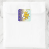 ジュダカ12部族イスラエルイスサチャールアート スクエアシール (バッグ)