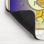 ジュダカ12部族イスラエルイスサチャールアート マウスパッド (コーナー)