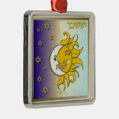 ジュダカ12部族イスラエルイスサチャールアート メタルオーナメント (右)