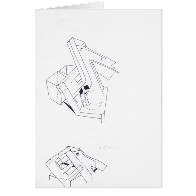 ジュックスデ建築建物ズゲームスケッチ4 (正面)