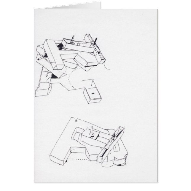 ジュックスデ建築建物ズゲームスケッチ6 (正面)