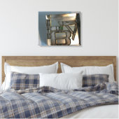 ジュックスデ建築建物ズゲームズTBAキャンバス キャンバスプリント (インサイチュ (寝室))