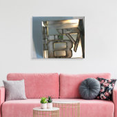 ジュックスデ建築建物ズゲームズTBAキャンバス キャンバスプリント (インサイチュ (リビング))