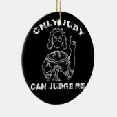 ジュディだけがTシャツを着て僕を判断できる セラミックオーナメント (右)