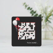 ジュディのクロスワードパズル 招待状 (スタンド正面)