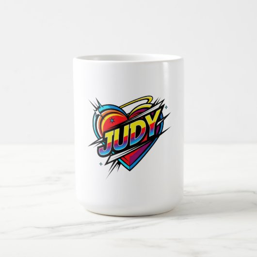 ジュディを愛して コーヒーマグカップ (中央)