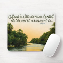 ジュディガーランド感動的引用文「ファースト・レート」 マウスパッド