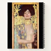 ジュディスとグスタフクリムトのホロファーネスの頭 ノートブック (裏面)