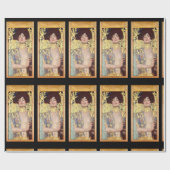 ジュディスとグスタフクリムトのホロファーネスの頭 ラッピングペーパー (フラット)