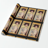 ジュディスとグスタフクリムトのホロファーネスの頭 ラッピングペーパー (アンロールド)