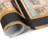 ジュディスとグスタフクリムトのホロファーネスの頭 ラッピングペーパー (ロールコーナー)