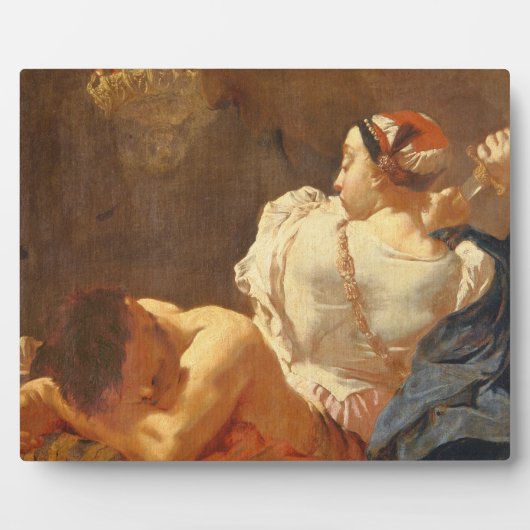 ジュディスとホラフェルネス フォトプラーク (正面)