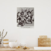 ジュディスのオラトリオのリハーサル， 1734 ポスター (キッチン)