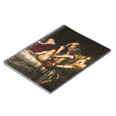 ジュディス殺しホロフェルネス – アルテミシアジェンティレスチ ノートブック (左側)