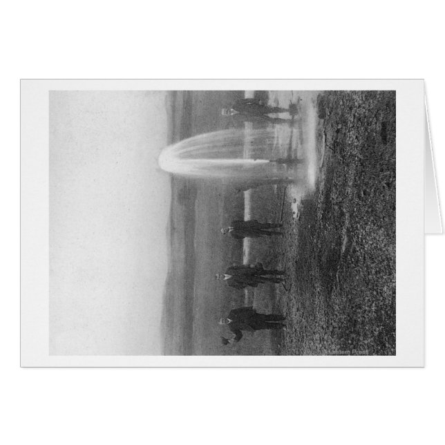 ジュディス盆地の流れる井戸モンタナ (正面横)