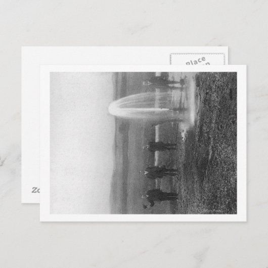 ジュディス盆地の流れる井戸モンタナ ポストカード (正面/裏面)