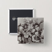 ジュディス1734年のオラトリオのリハーサル 缶バッジ (正面&裏面)