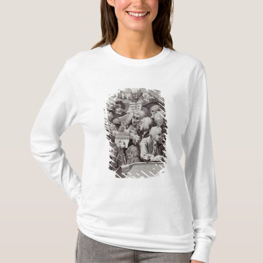 ジュディス1734年のオラトリオのリハーサル Tシャツ (正面)