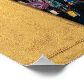 ジュディスII （サロメ）バイグスタフクリムト ポスター (角)