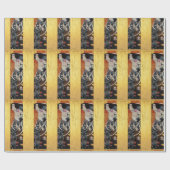 ジュディスII （サロメ）バイグスタフクリムト ラッピングペーパー (フラット)