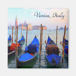 ジュデッカ運河のゴンドラ – イタリア，ヴェネツィア マグネット