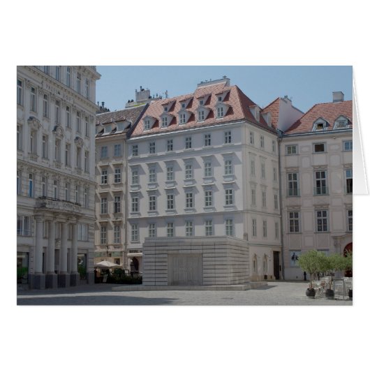 ジュデンプラッツ、ウィーン・オーストリア (正面横)