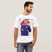 ジュドベリンガムアポップ・アートのート Tシャツ (正面フル)