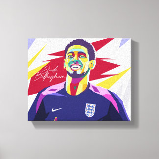 ジュドベリンガムWpapアポップ・アートのート キャンバスプリント