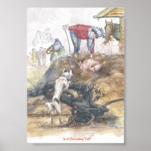 ジュドーJT23トルコプリント ポスター (正面)