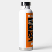 ジュニアガールズテニス選手 ウォーターボトル (右面)