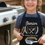 ジュニアグリラーエンブレムBBQ Dadエプロン エプロン