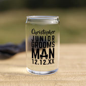 ジュニアグロムスマン結婚式の引き出物缶ガラス ガラス缶