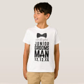 ジュニアグロームスマン ウェディングボウタイTシャツ Tシャツ (正面フル)