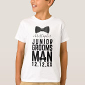 ジュニアグロームスマン ウェディングボウタイTシャツ Tシャツ (正面)