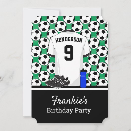 ジュニアサッカーイベントBKW 招待状 (正面)