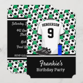 ジュニアサッカーイベントBKW 招待状 (正面/裏面)