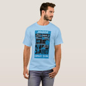 ジュニアテニス選手のTシャツ Tシャツ (正面フル)