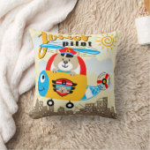 ジュニアパイロットベア クッション (ブランケット)