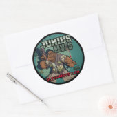 ジュニアラウンドステッカー ラウンドシール (封筒)