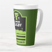 ジュニアラグビー選手 カフェラテマグ (右アングル)
