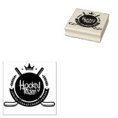 ジュニアリーグ選手権ホッケーチーム ラバースタンプ (押印)