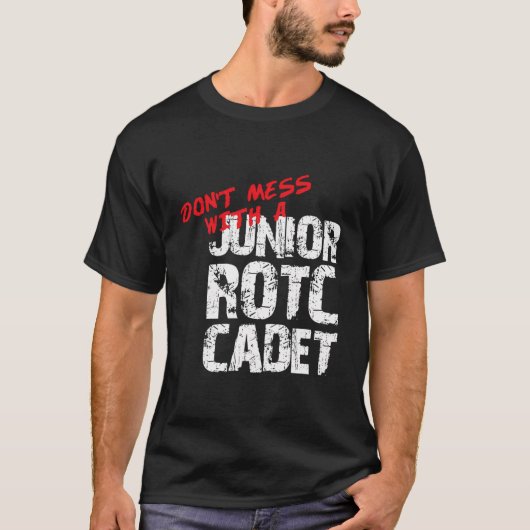 ジュニアロッツカデットフード付きスウェットシャツJrotc Cと一緒に混乱しない Tシャツ (正面)
