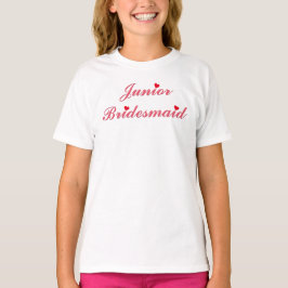 ジュニア花嫁ブライダルシャワー結婚ズタンクトップ Tシャツ