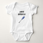 ジュニア見習いスクリュードライバの伝統的なツール ベビーボディスーツ (正面)