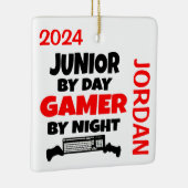 ジュニア遊・ラブズのビデオゲーム セラミックオーナメント (右)